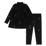 Midnight Blooms Floral Set