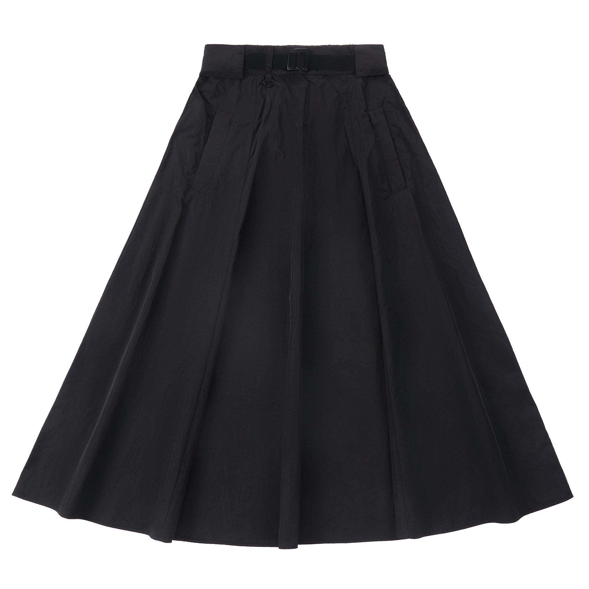 Black Taffeta Skirt