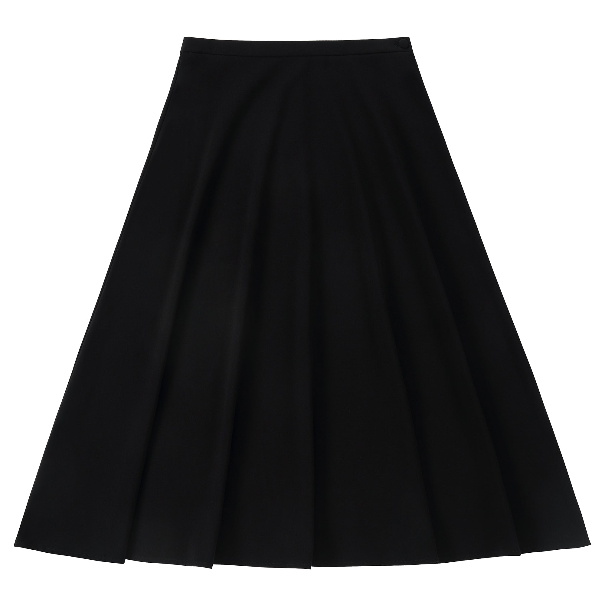 Black Woven A-Line Skirt – Petit Clair