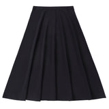 Teens Dark Heather Gray A-Line Skirt