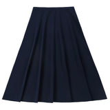 Teens Bright Navy Woven A-Line Skirt