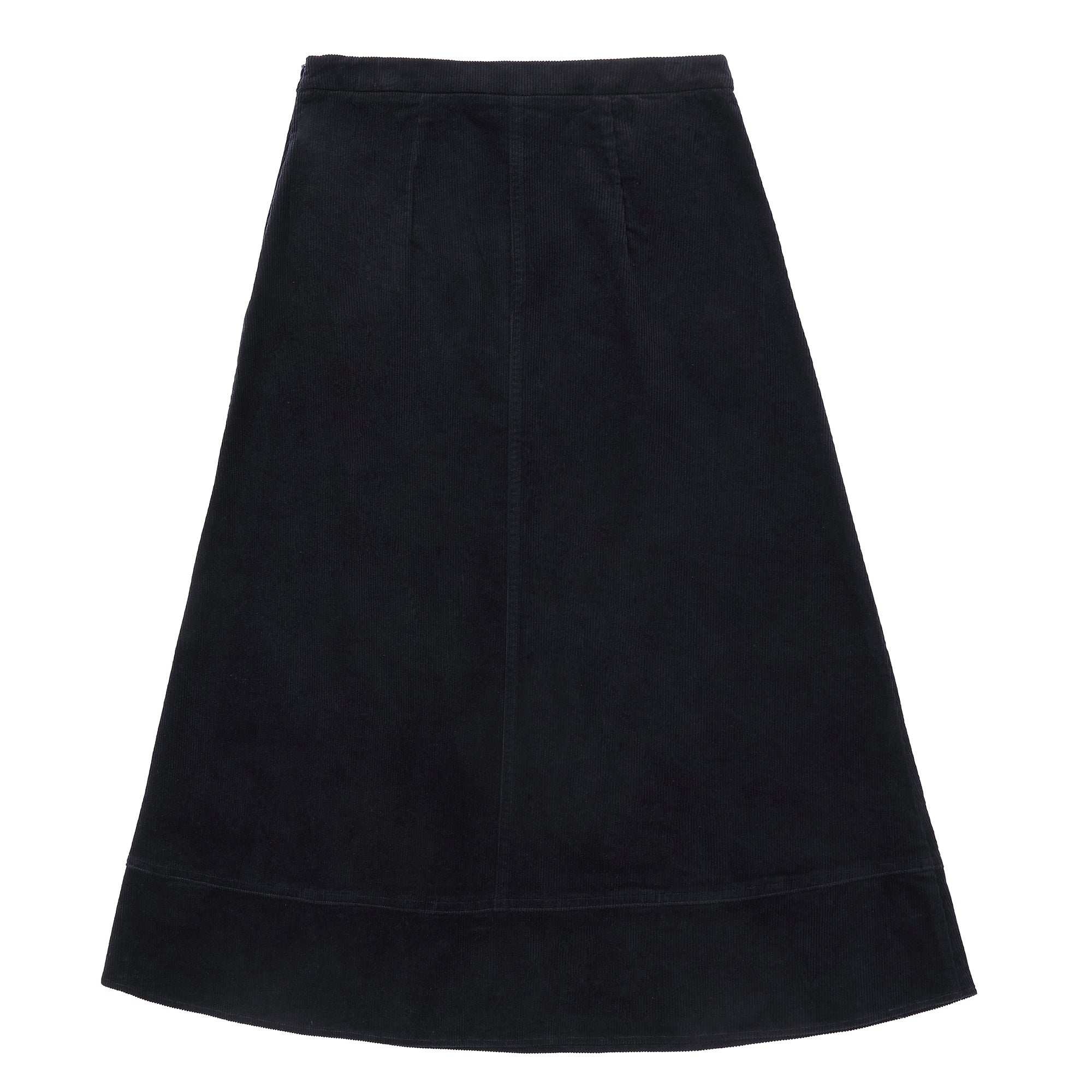 Black Corduroy Skirt