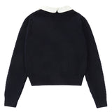 Blue Belle Collared Sweater