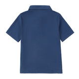 Boys Navy Blue Polo
