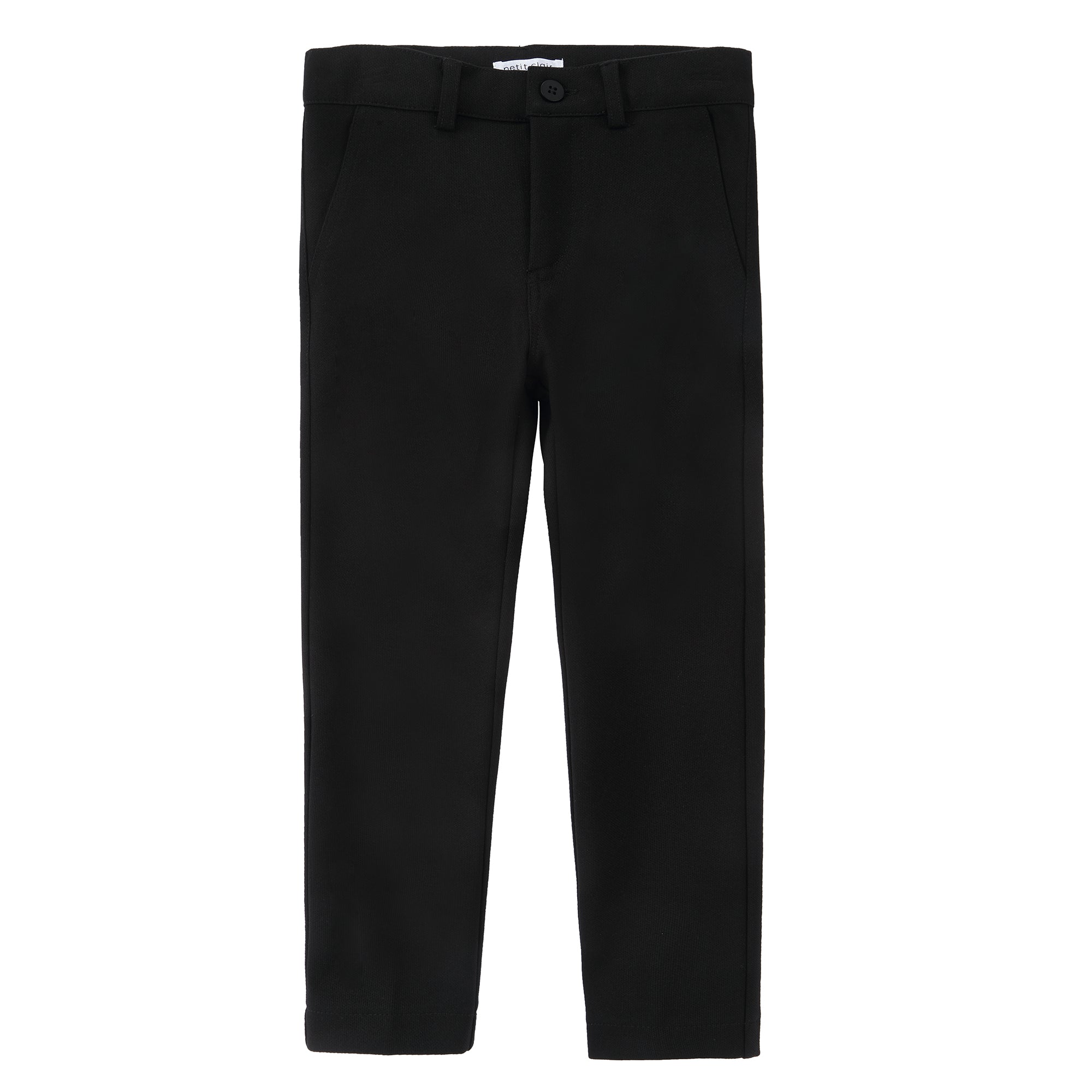パンツ Age Old The Western Trousers Black Pique Black Pique Pants – Petit Clair