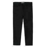Black Pique Pants