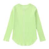 Girls Pale Lime Green T-Shirt