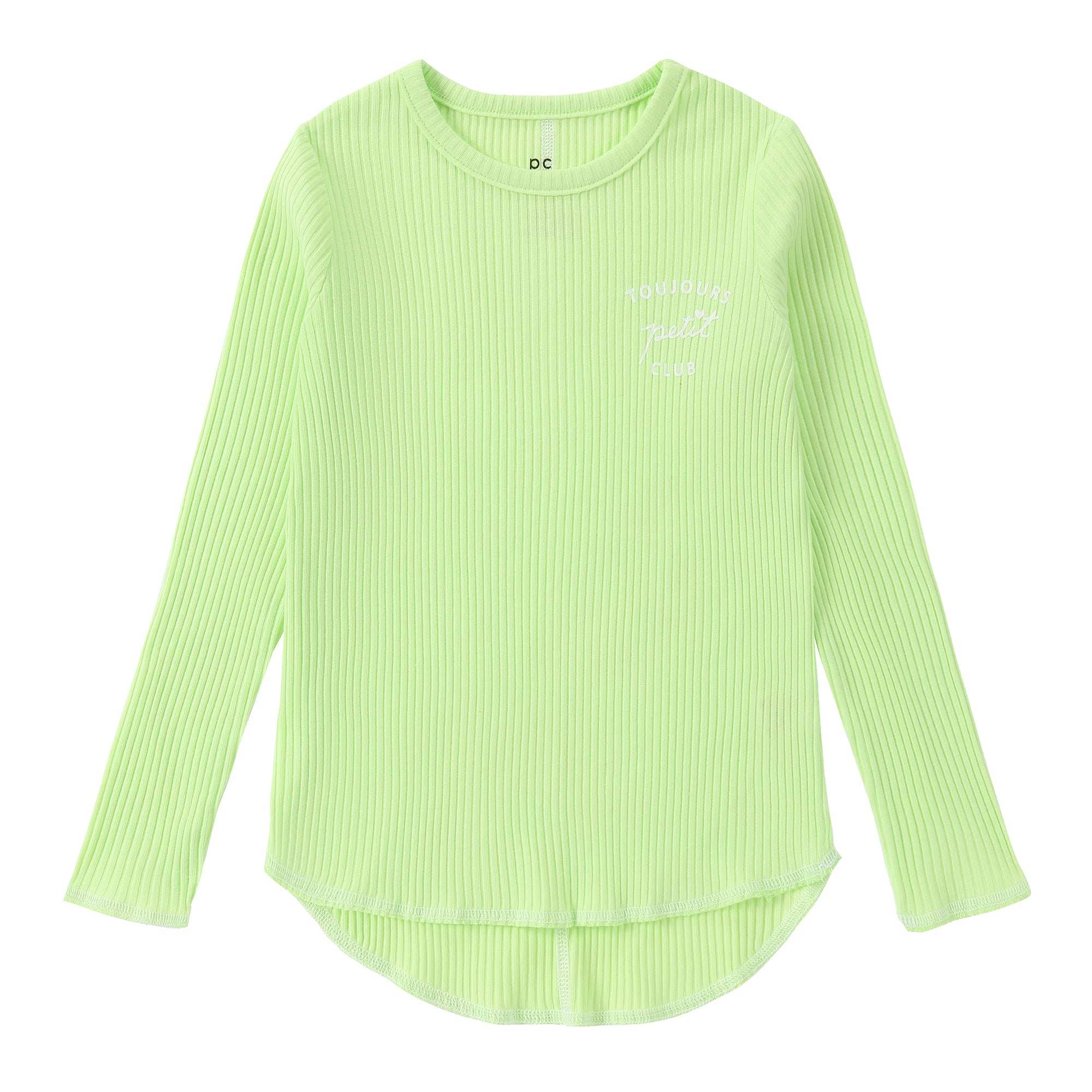 Girls Pale Lime Green T-Shirt