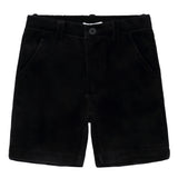 Black Velvet Shorts