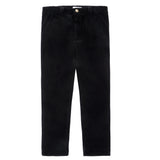 Black Velvet Gold Button Pants