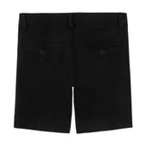 Black Pique Shorts