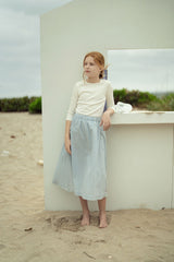 Girls Classic Denim Skirt