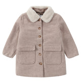 Pink Wool Coat