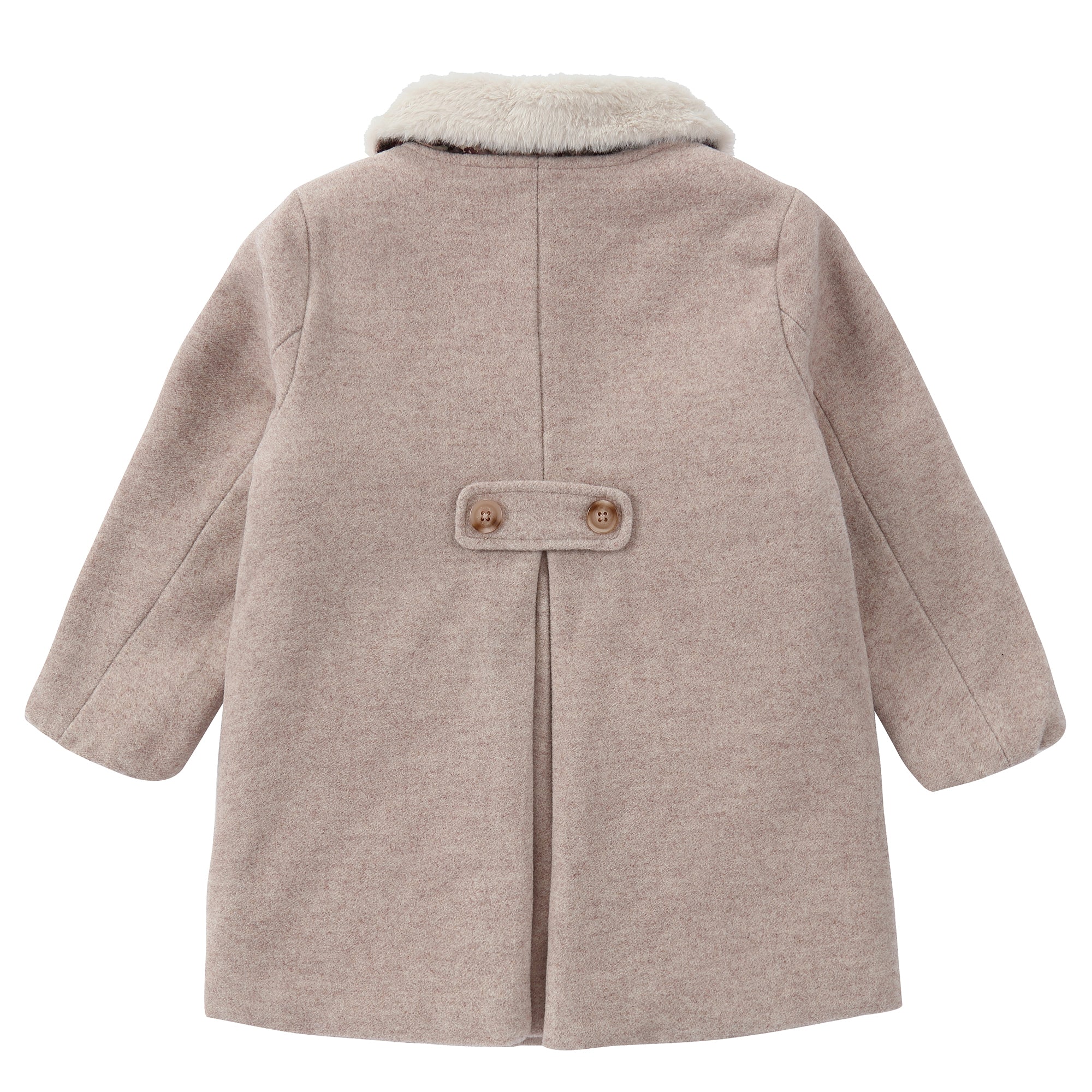 Pink Wool Coat