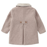Pink Wool Coat