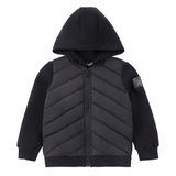 Black Hooded Puffer Jacket