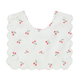 Cherry & Flower Bib Footie