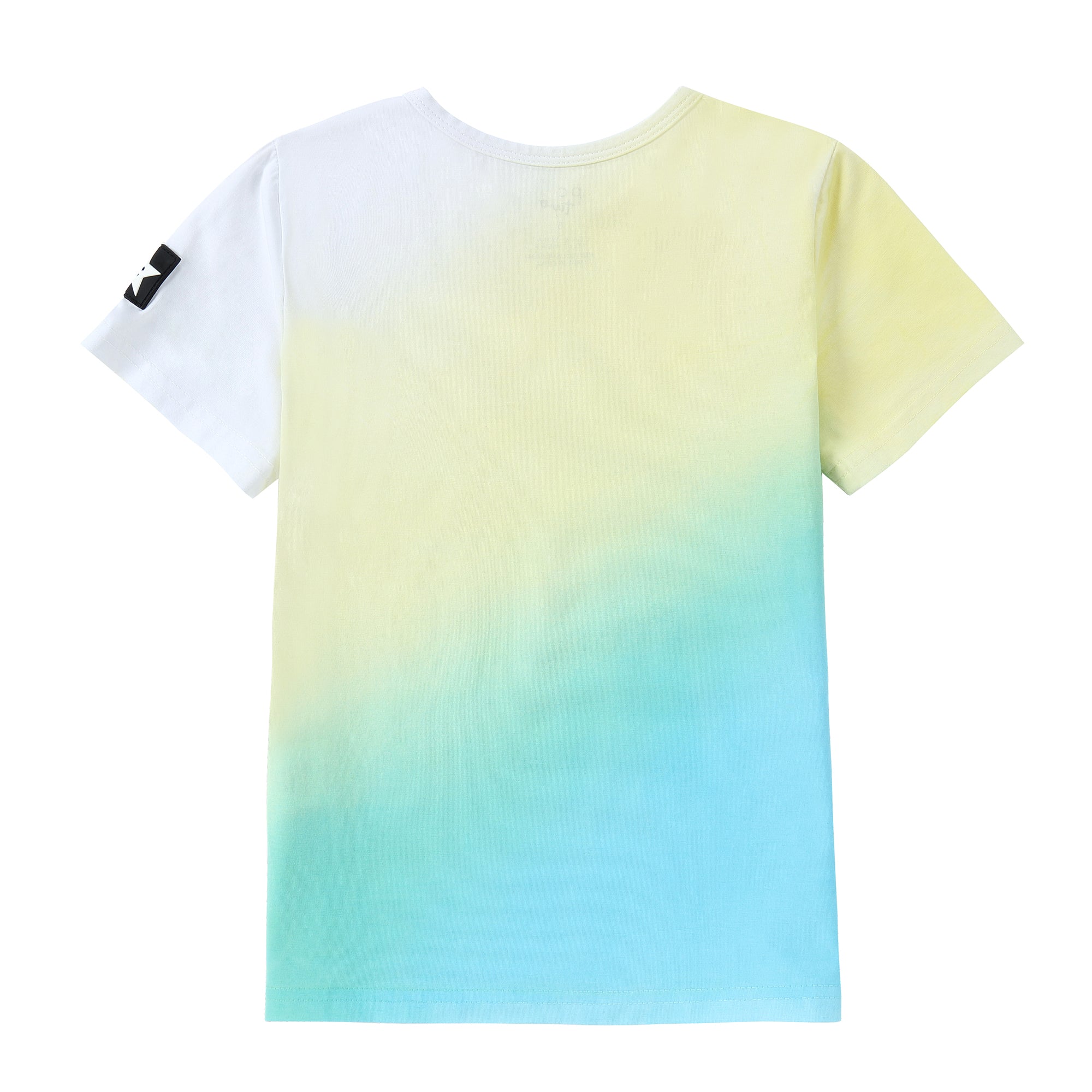 Yellow, Green and Blue Ombre T-Shirt