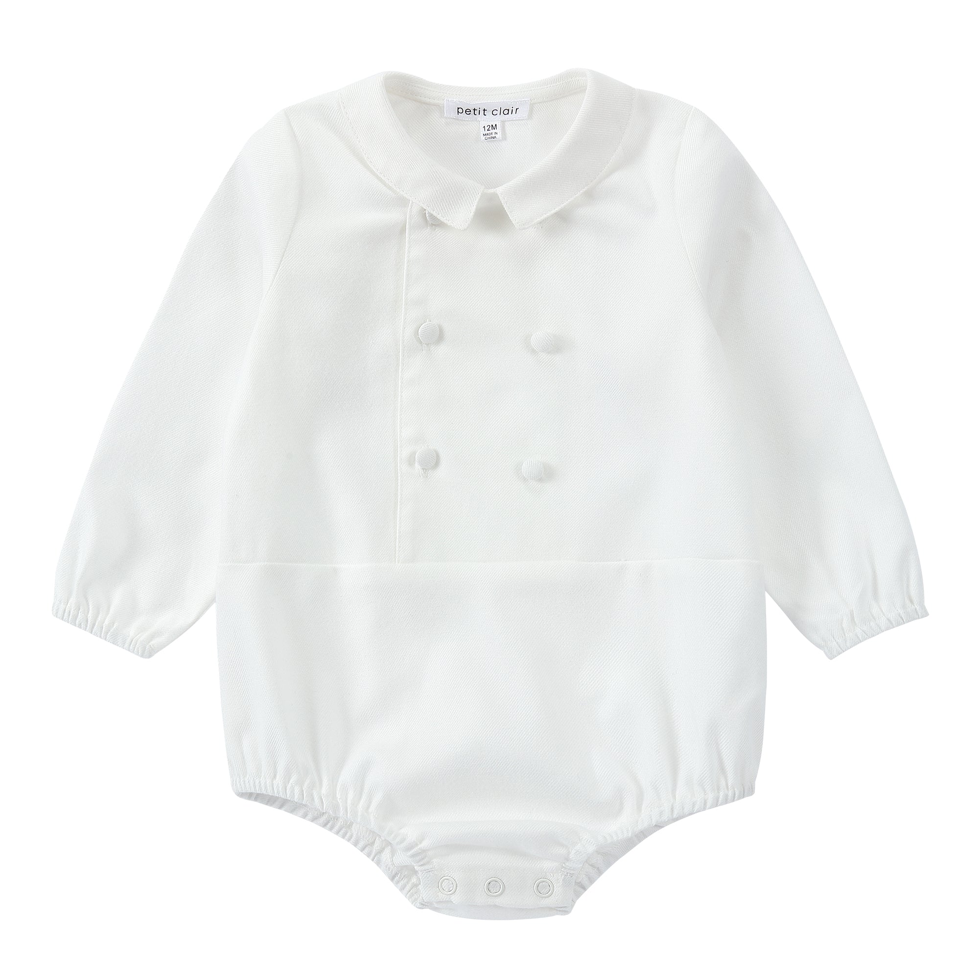 Ivory Collared Romper