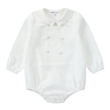 Ivory Collared Romper