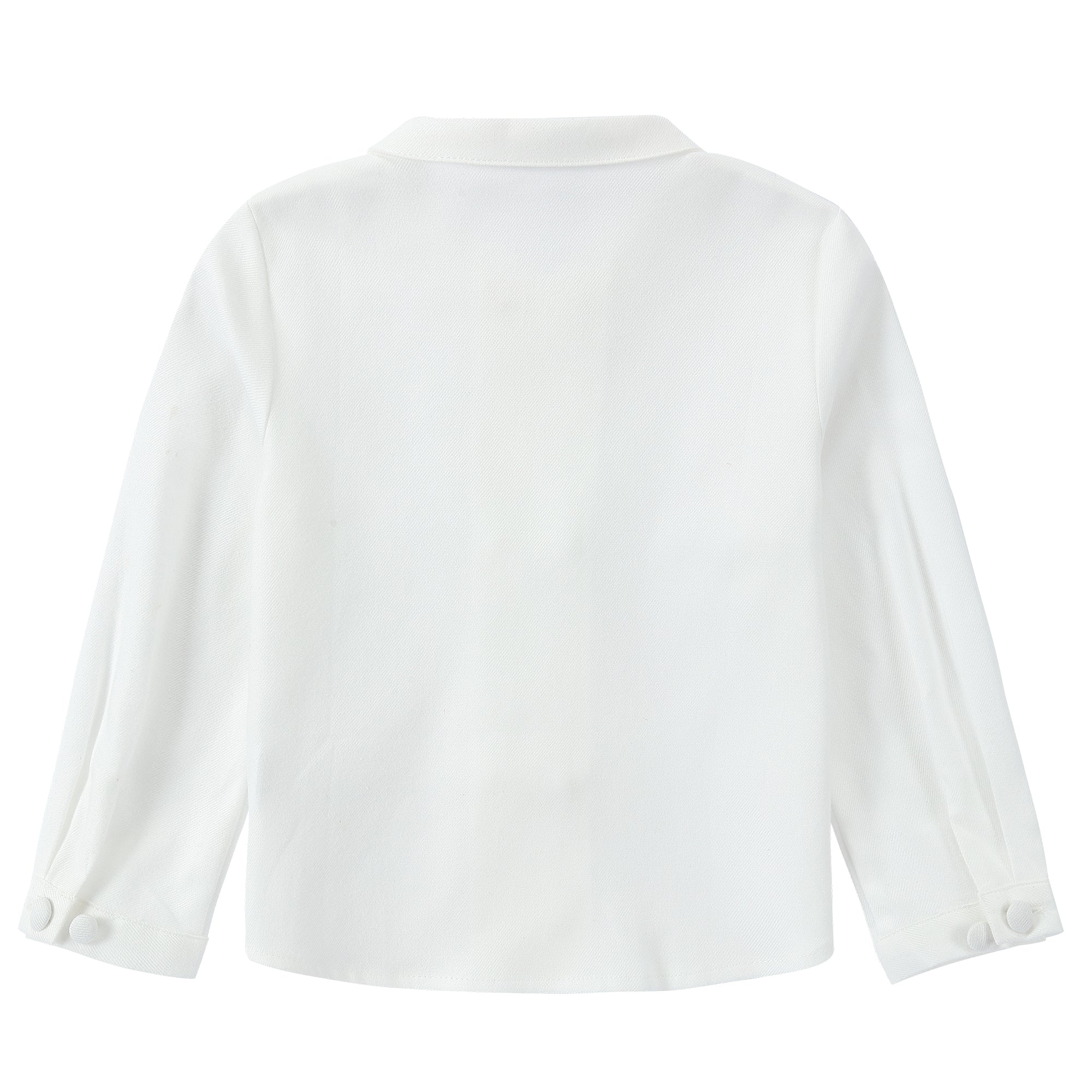 Ivory Collared Top