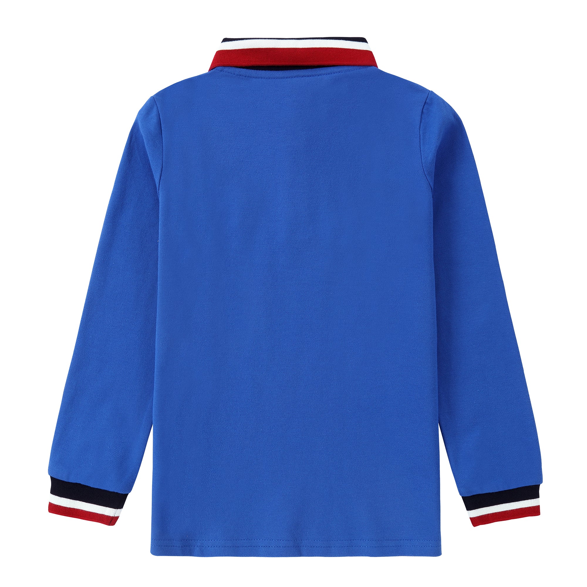 Royal Blue Long Sleeve Polo