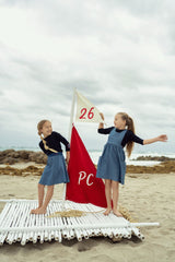 Girls Denim Vine Skirt