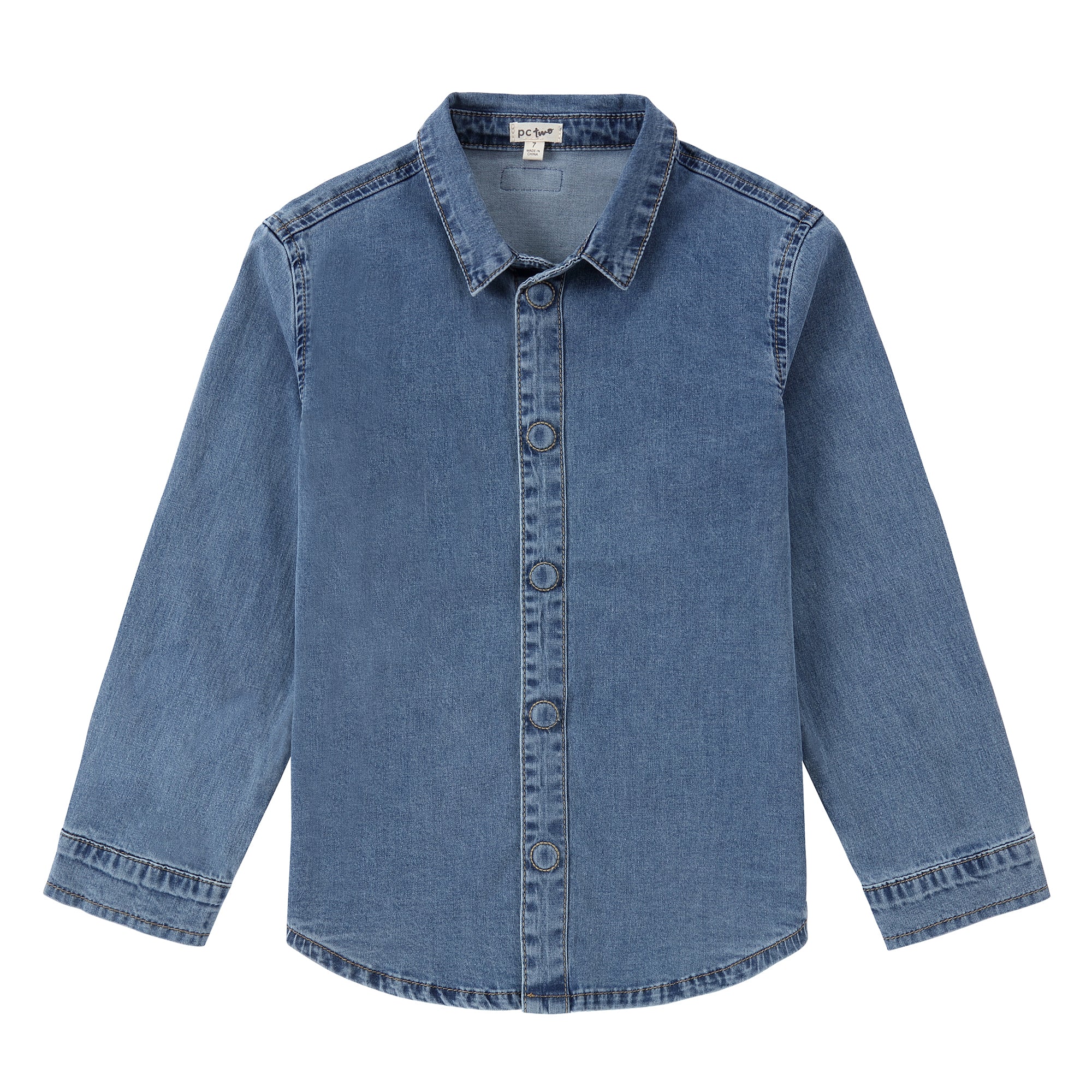 Denim Long Sleeve Shirt