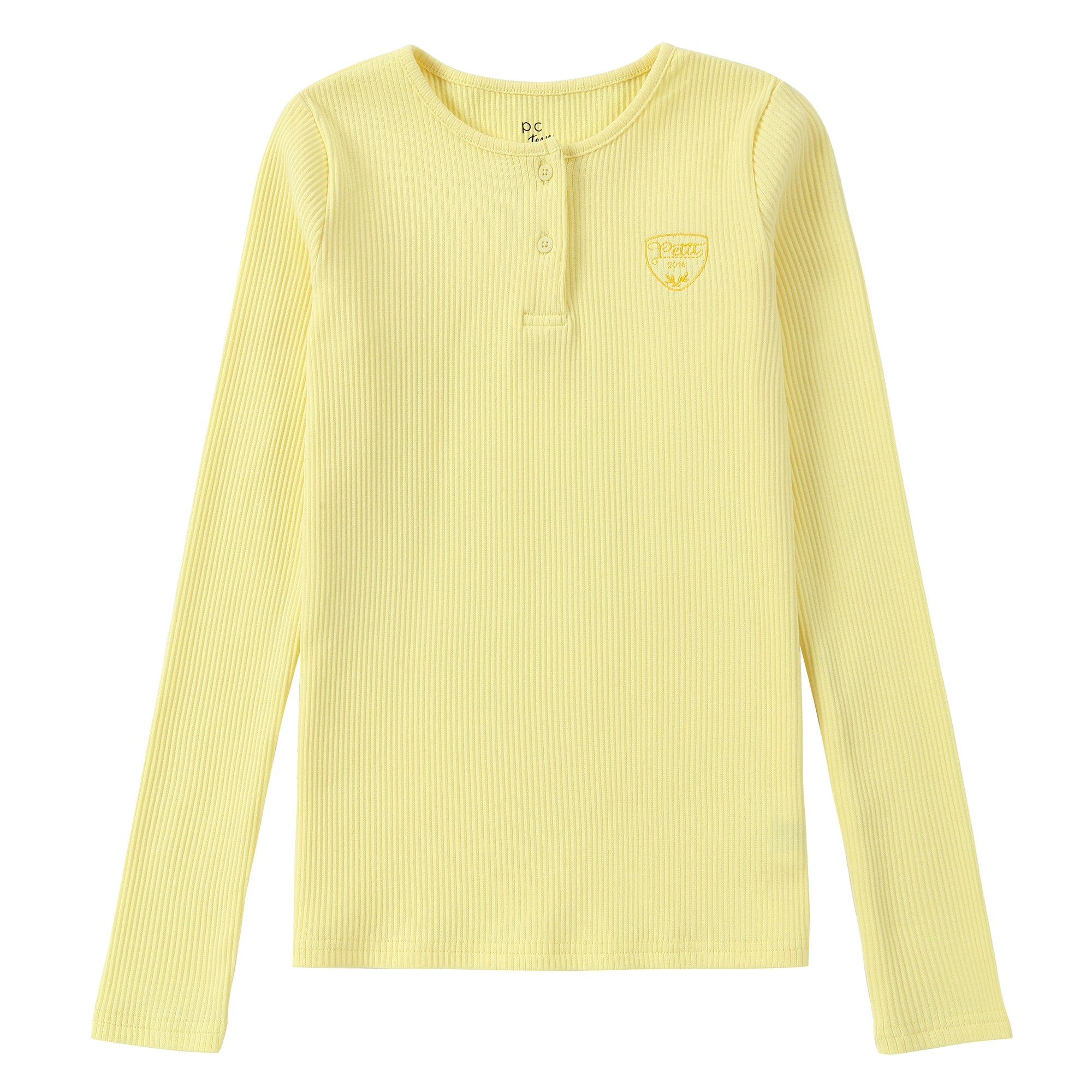 Yellow Henley T-Shirt