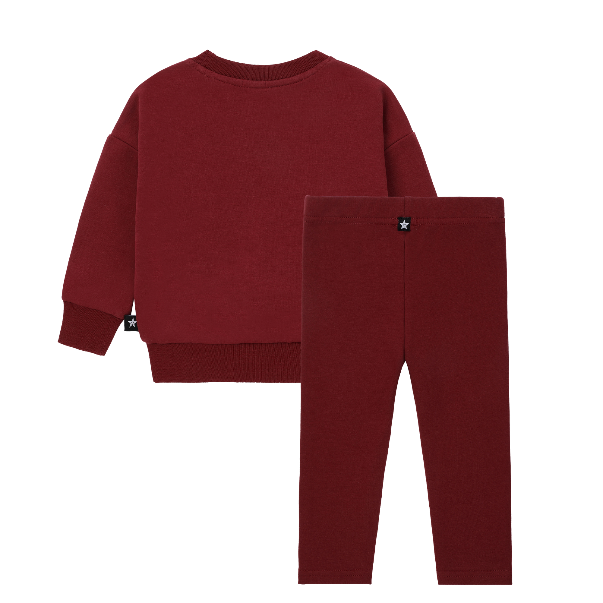 Baby Girls Plum Big Ben Sweatshirt Set