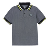 Heather Navy Polo