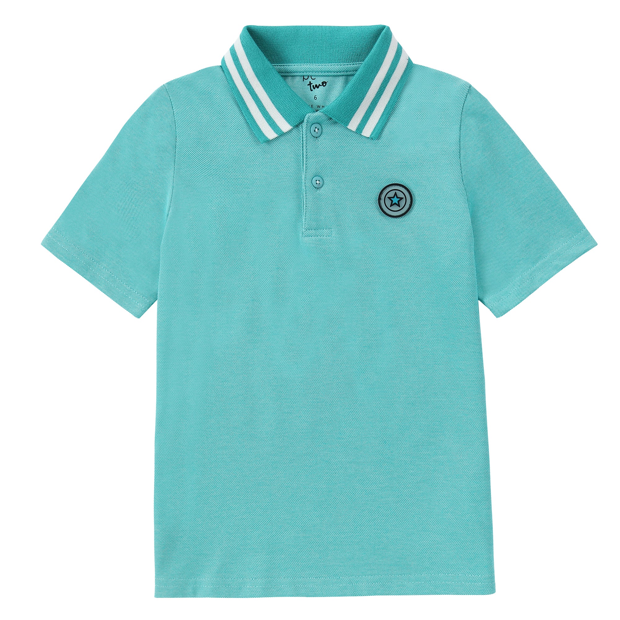 Heather Teal Polo