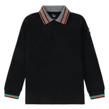 Black / Orange Trim Polo