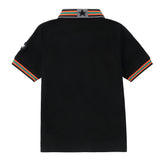 Black / Orange Trim Polo