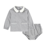 Baby Boys Heirloom Check Set