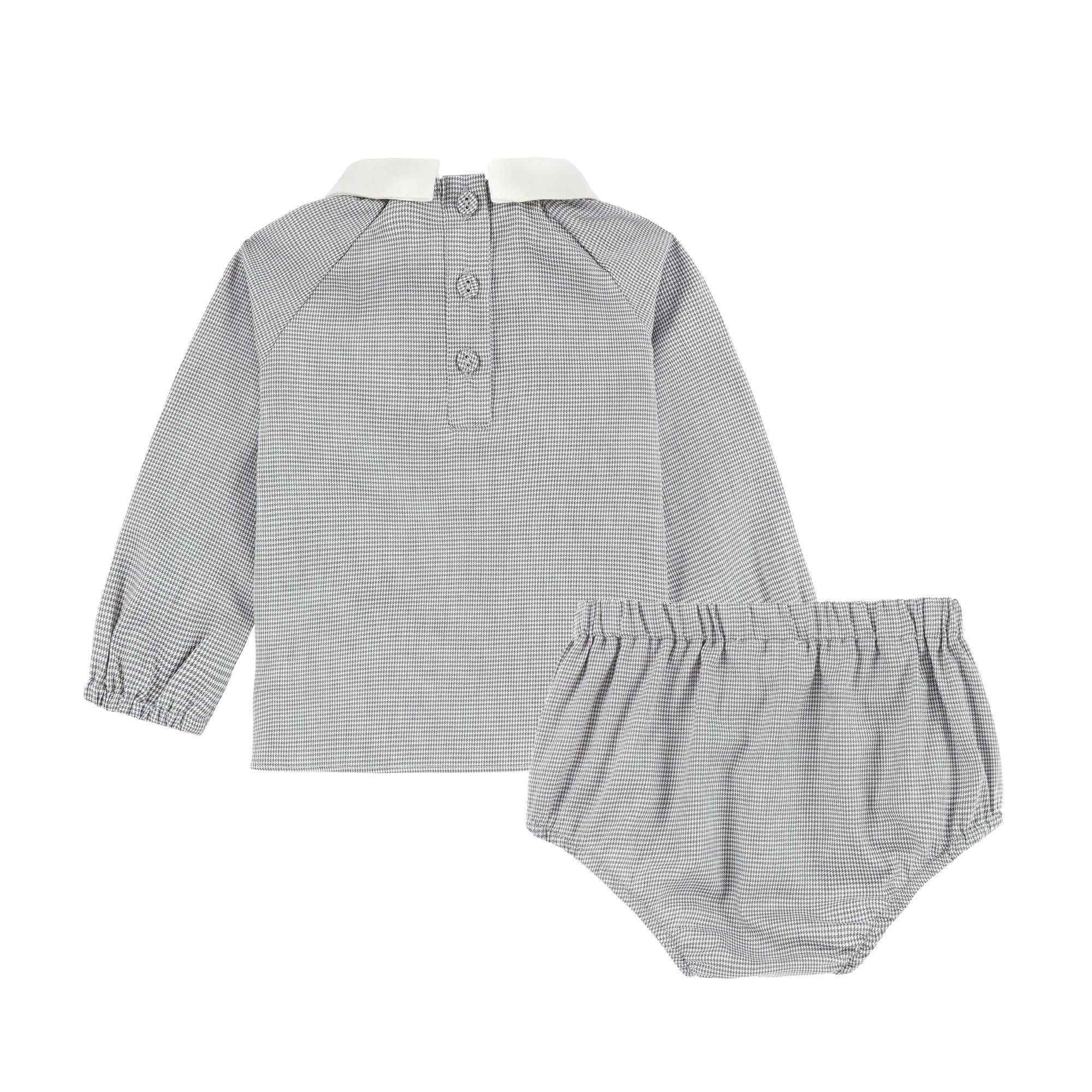 Baby Boys Heirloom Check Set