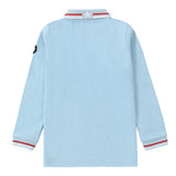 Light Blue/ Red Trim Polo