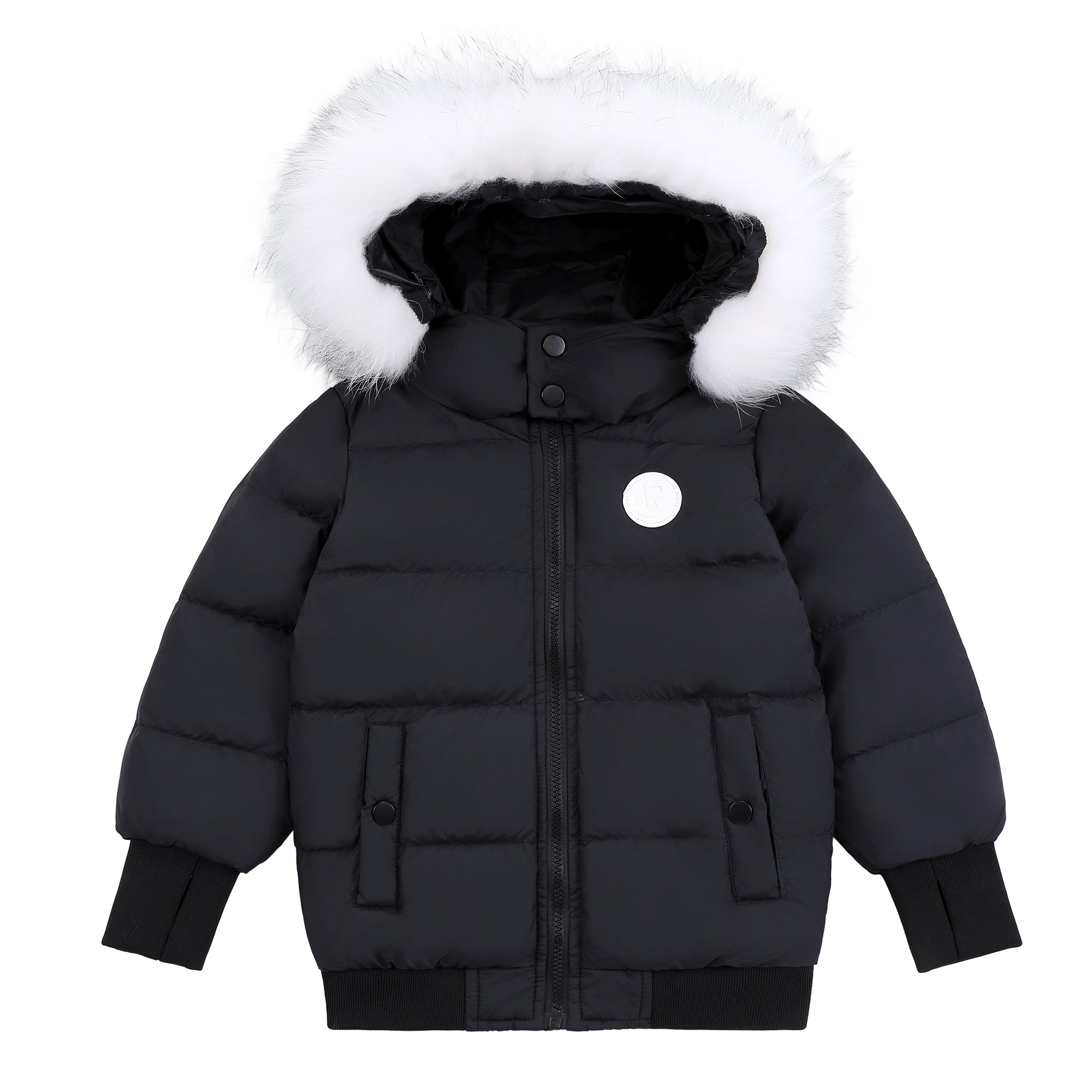 Black & White Winter Coat
