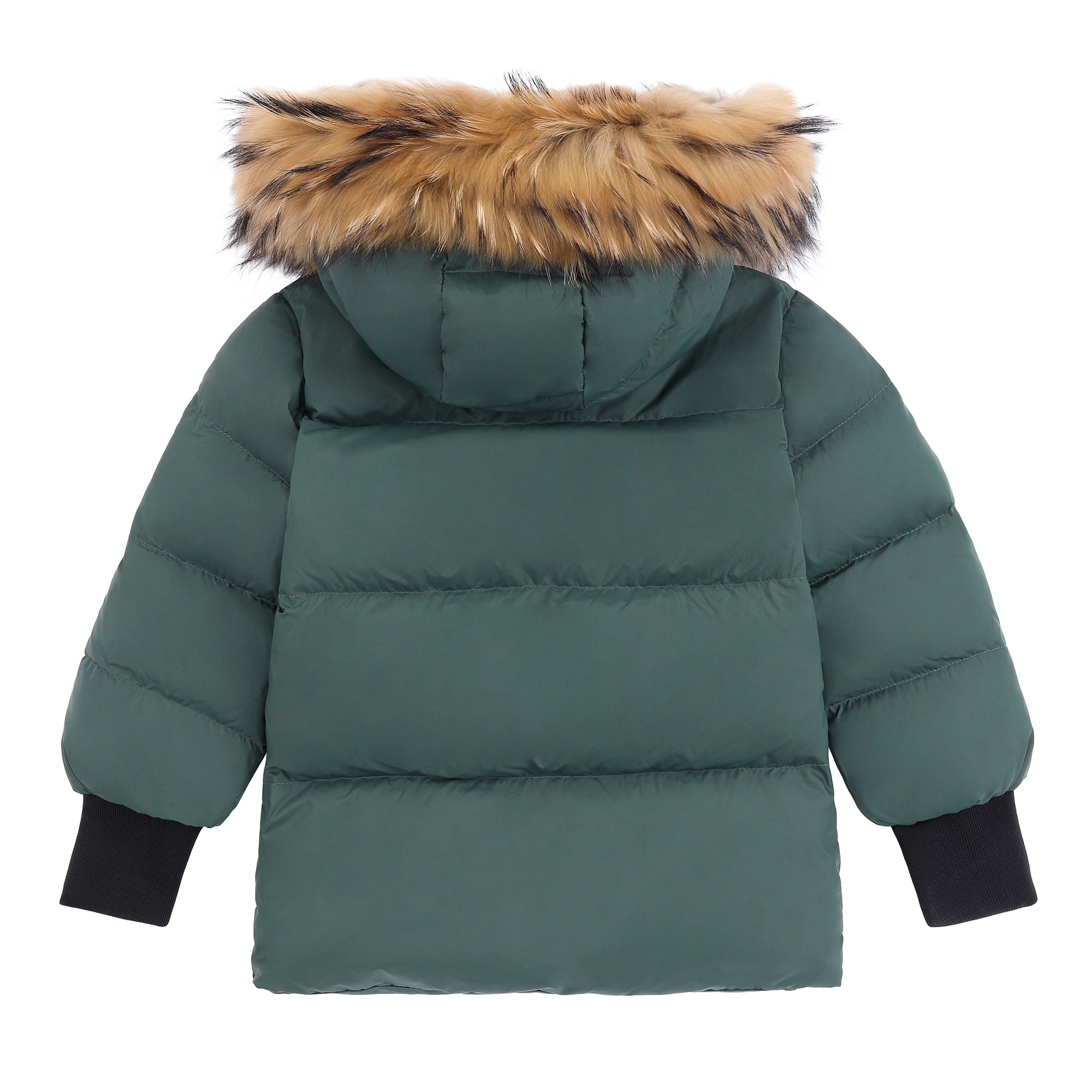 Boys Green Winter Coat
