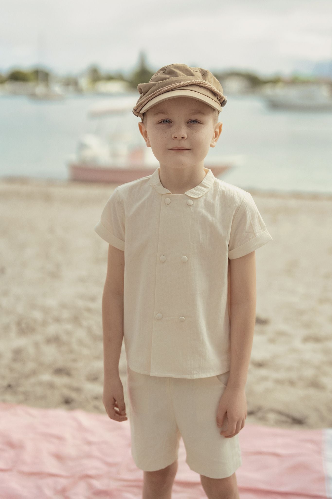 Boys Spring Story Collared Shirt