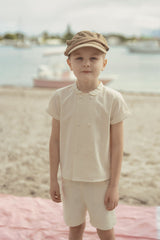 Boys Spring Story Collared Shirt