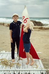 Boys Sailing Club Polo with White Trim