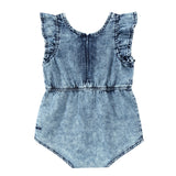 Denim Days Ruffle Romper