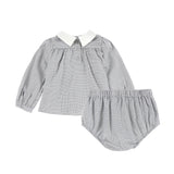 Baby Girls Heirloom Check Set