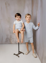 Boys Powder Blue Blazer