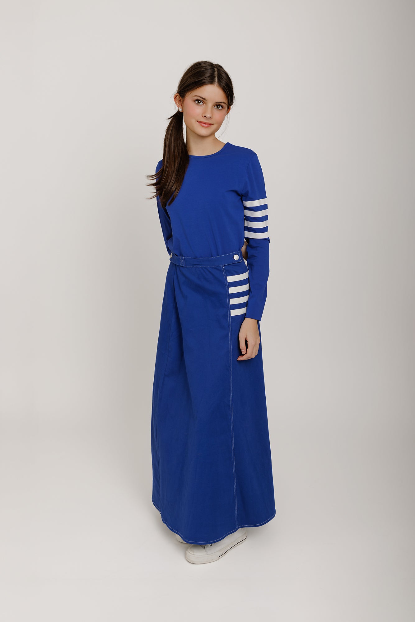 Royal Blue Stripe T-Shirt