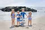 Blue Sailboat Rash Guard