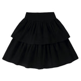 Black Two Tiered Skirt