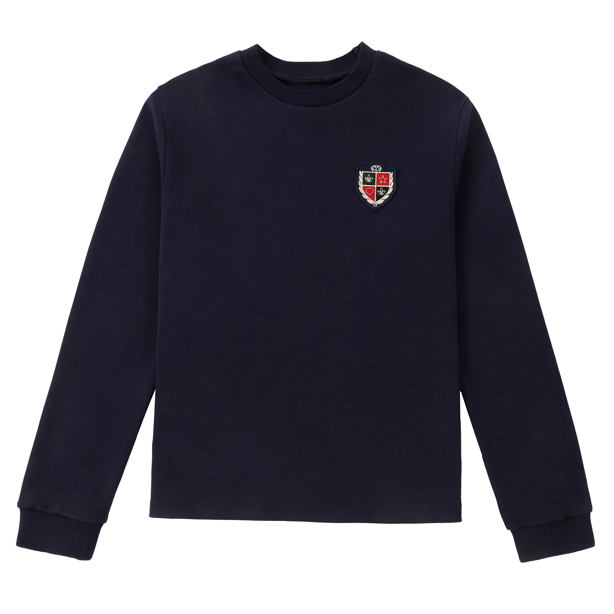 Navy Emblem Top