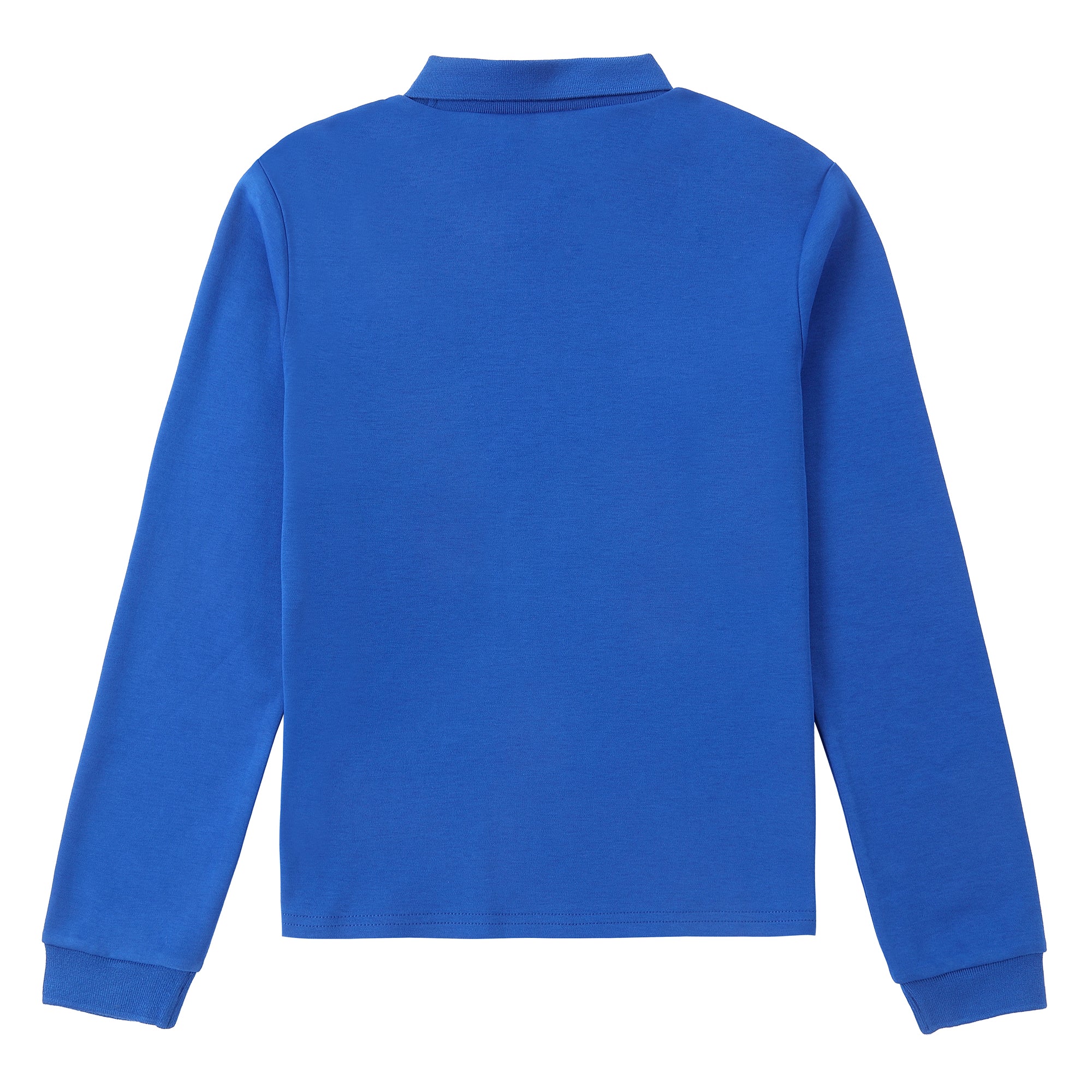 Royal Blue Collared Emblem Top